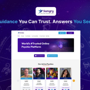 Samgry – Astrology Website Frontend HTML Template
