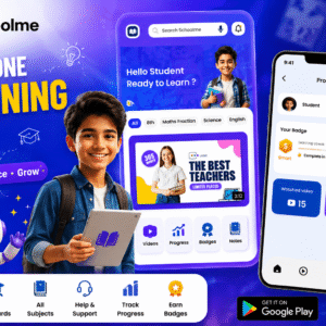 Schoolme – Premium EdTech Mobile App, School Learning & Online Education Platform (Flutter + React Admin)